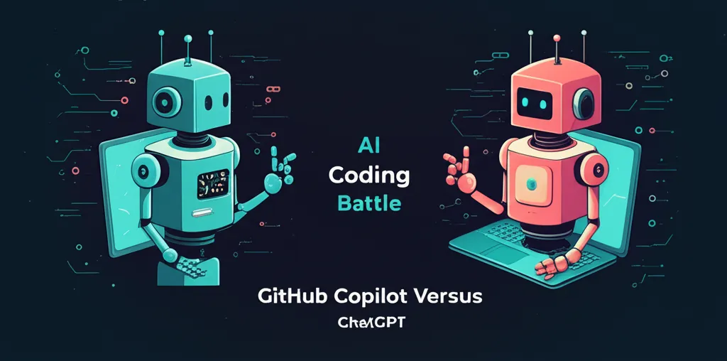 AI Coding Battle GitHub Copilot Versus ChatGPT