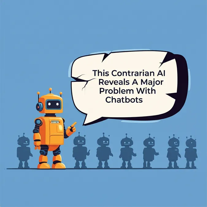 This Contrarian AI Reveals A Major Problem With Chatbots