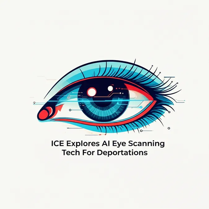 ICE Explores AI Eye Scanning Tech For Deportations
