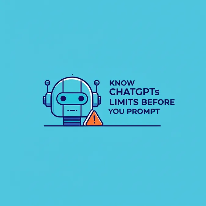 Know ChatGPTs Limits Before You Prompt