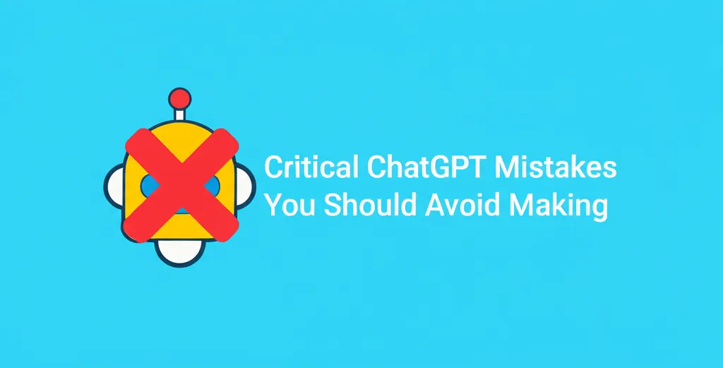 Critical ChatGPT Mistakes You Should Avoid Making