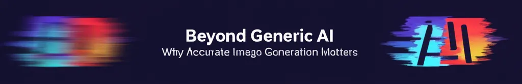 Beyond Generic AI Why Accurate Image Generation Matters
