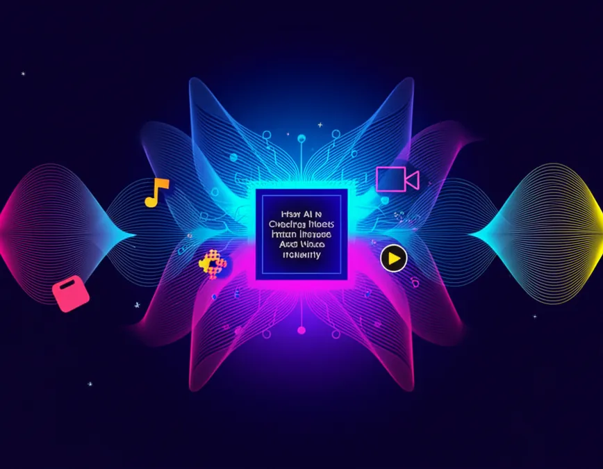 How AI Is Creating Music Images And Video Instantly