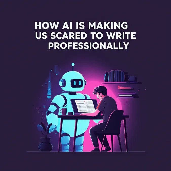 How AI Is Making Us Scared to Write Professionally