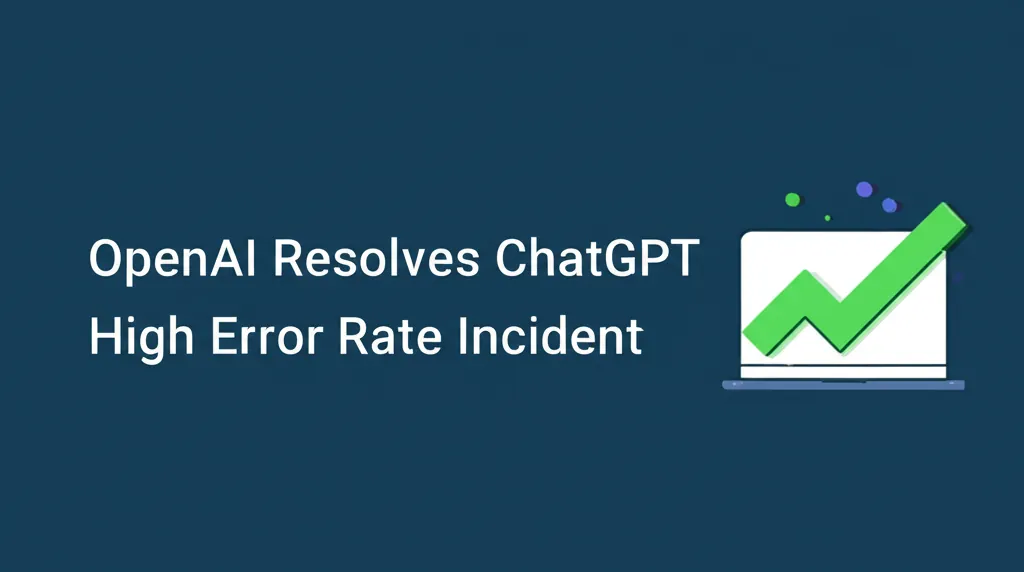 OpenAI Resolves ChatGPT High Error Rate Incident