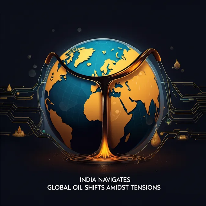 India Navigates Global Oil Shifts Amidst Tensions