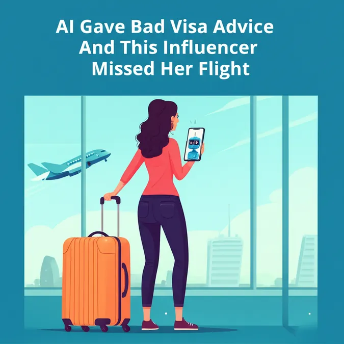 AI Gave Bad Visa Advice And This Influencer Missed Her Flight