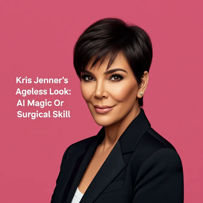 Kris Jenners Ageless Look AI Magic Or Surgical Skill