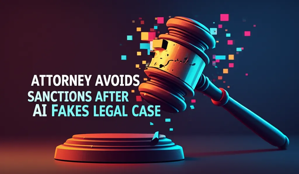 Attorney Avoids Sanctions After AI Fakes Legal Case