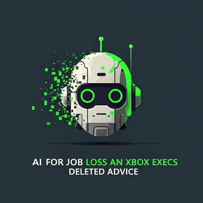 AI For Job Loss An Xbox Execs Deleted Advice