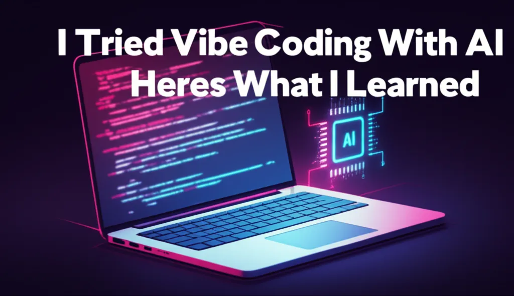 I Tried Vibe Coding With AI Heres What I Learned