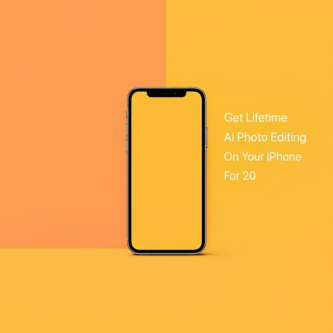 Get Lifetime AI Photo Editing On Your iPhone For 20