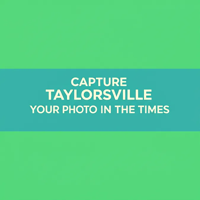 Capture Taylorsville Your Photo In The Times