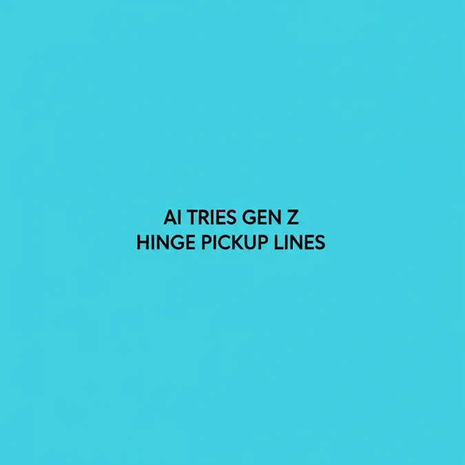 AI Tries Gen Z Hinge Pickup Lines