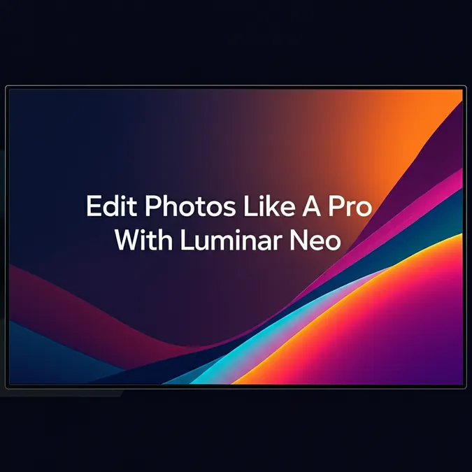Edit Photos Like A Pro With Luminar Neo