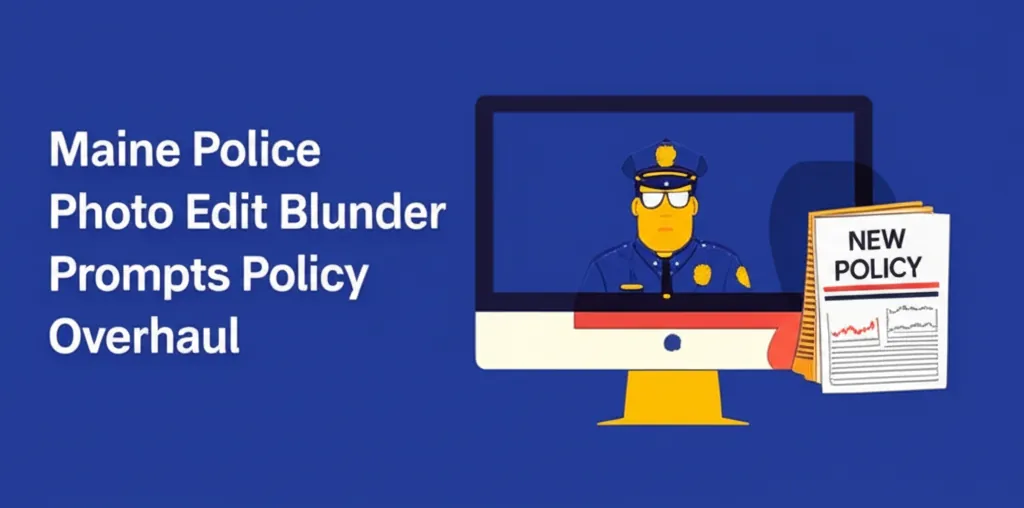 Maine Police Photo Edit Blunder Prompts Policy Overhaul