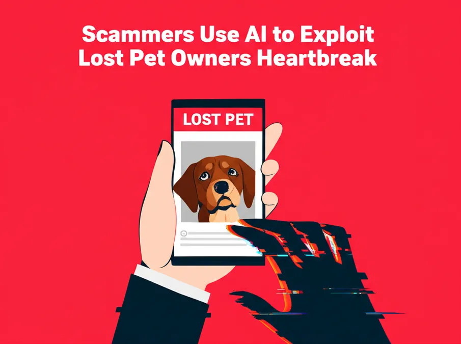 Scammers Use AI to Exploit Lost Pet Owners Heartbreak