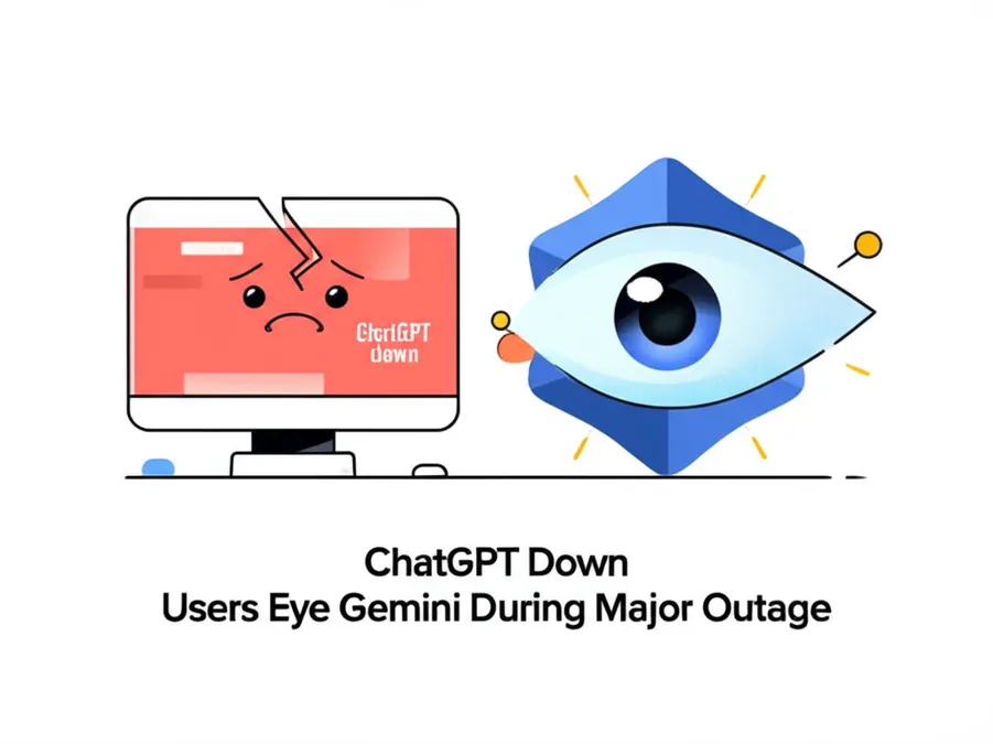 ChatGPT Down Users Eye Gemini During Major Outage
