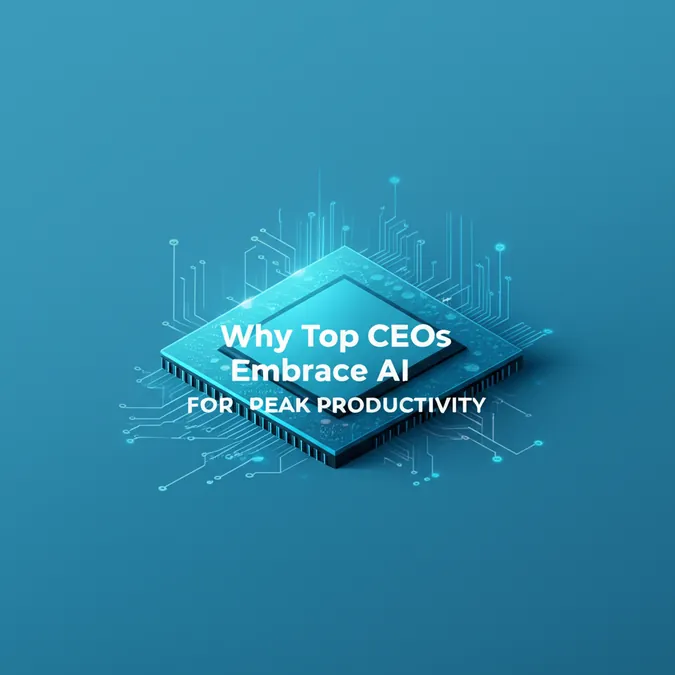 Why Top CEOs Embrace AI For Peak Productivity