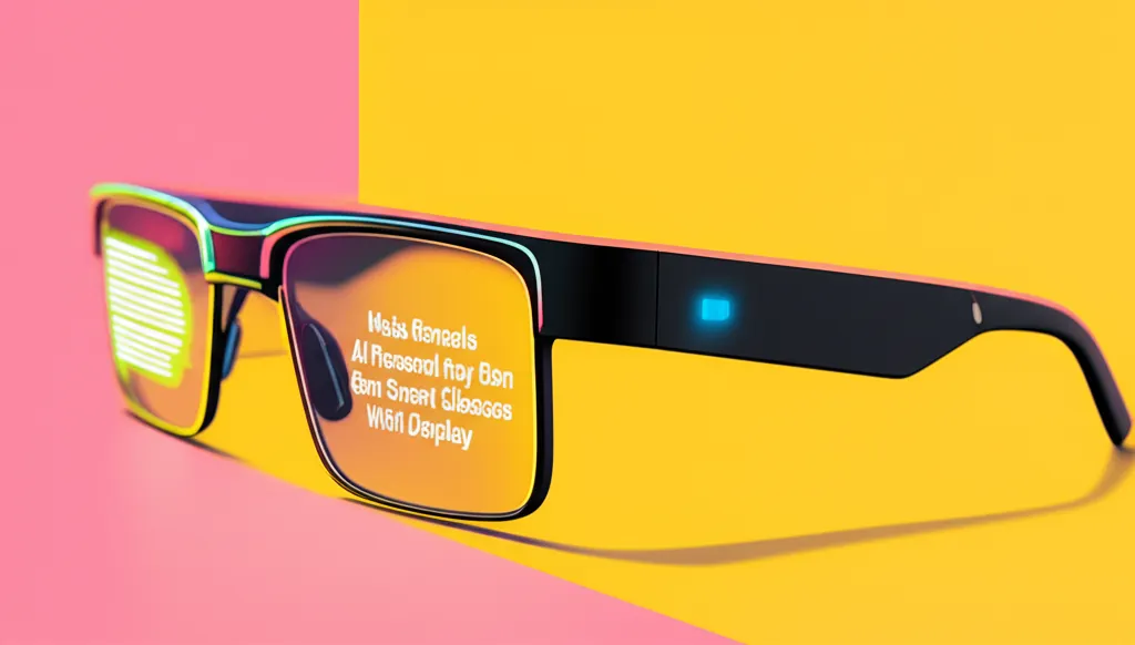 Meta Reveals AI Powered Ray Ban Smart Glasses With Display