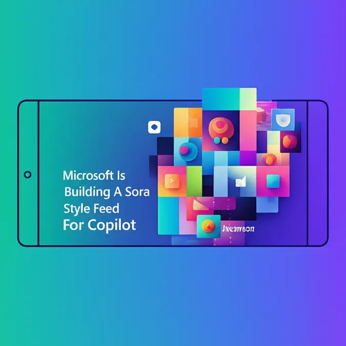 Microsoft Is Building A Sora Style Feed For Copilot