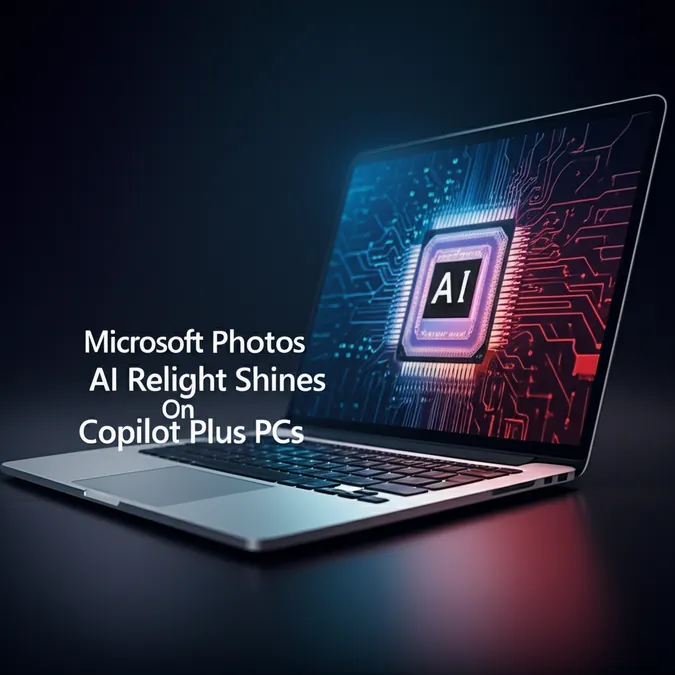 Microsoft Photos AI Relight Shines On Copilot Plus PCs