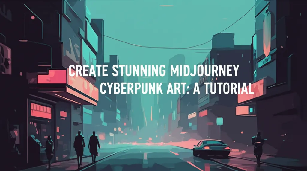 Create Stunning Midjourney Cyberpunk Art: A Tutorial