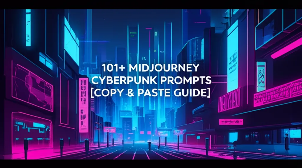 101+ Midjourney Cyberpunk Prompts [Copy & Paste Guide]