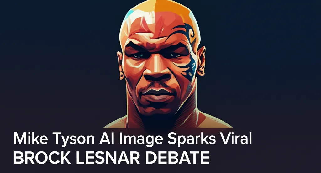 Mike Tyson AI Image Sparks Viral Brock Lesnar Debate