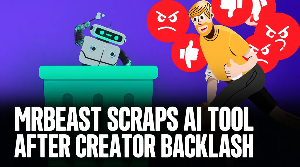 MrBeast Scraps AI Tool After Creator Backlash