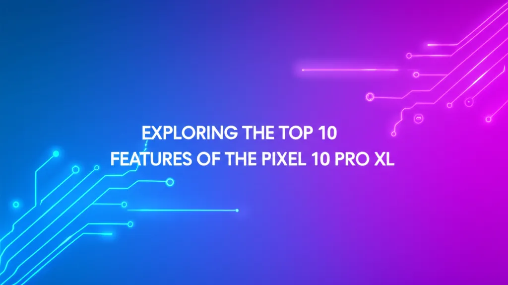 Exploring The Top 10 Features Of The Pixel 10 Pro XL