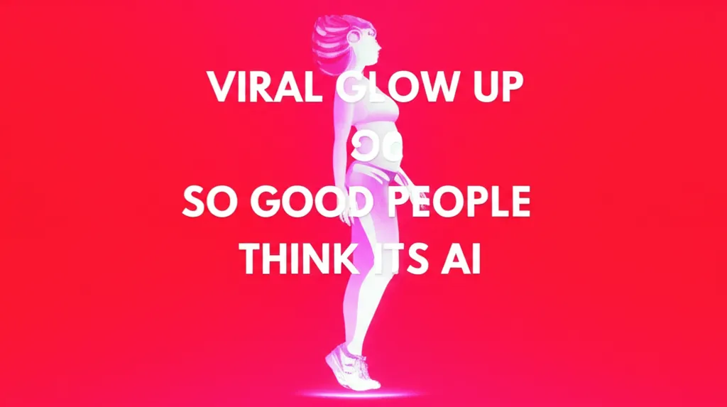 Viral Glow Up So Good People Think Its AI