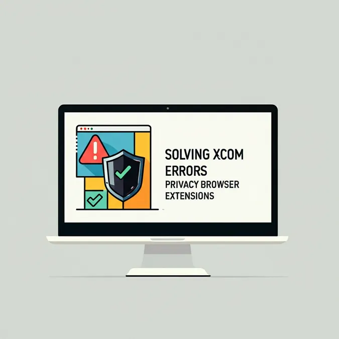 Solving Xcom Errors From Privacy Browser Extensions