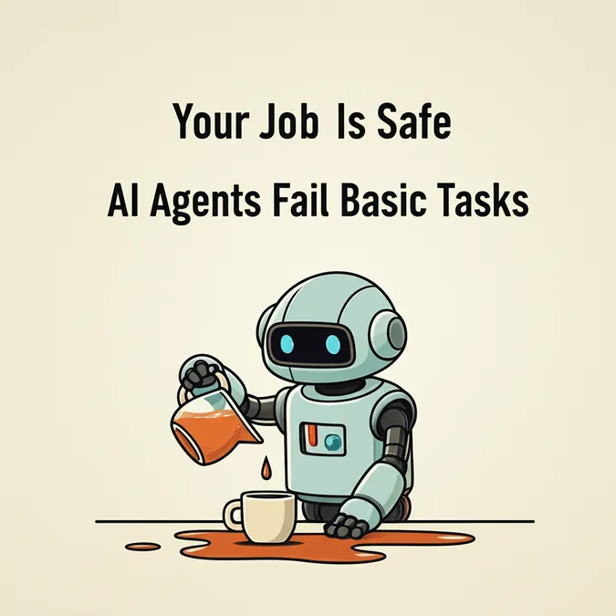 Your Job Is Safe AI Agents Fail Basic Tasks