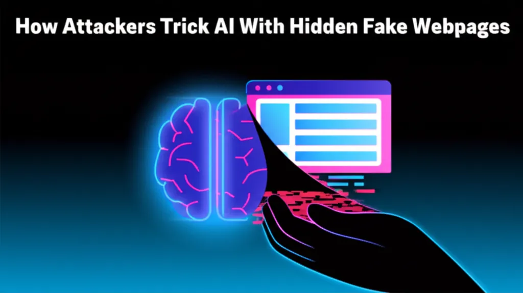 How Attackers Trick AI With Hidden Fake Webpages