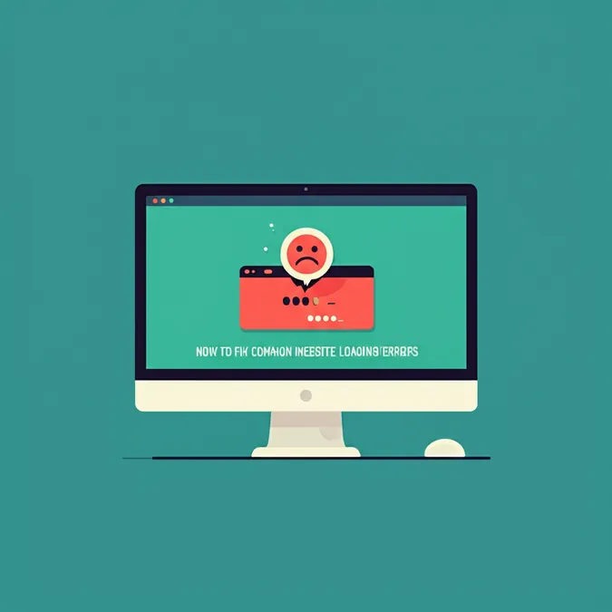 How to Fix Common Website Loading Errors
