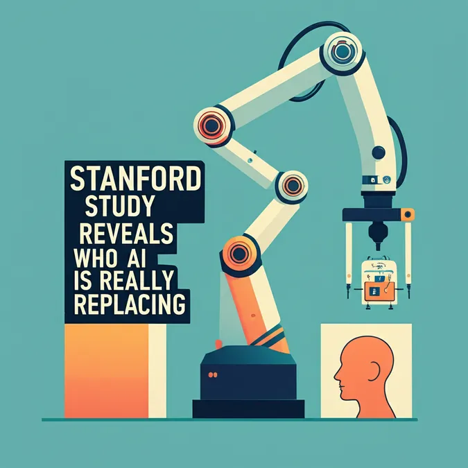 Stanford Study Reveals Who AI Is Really Replacing
