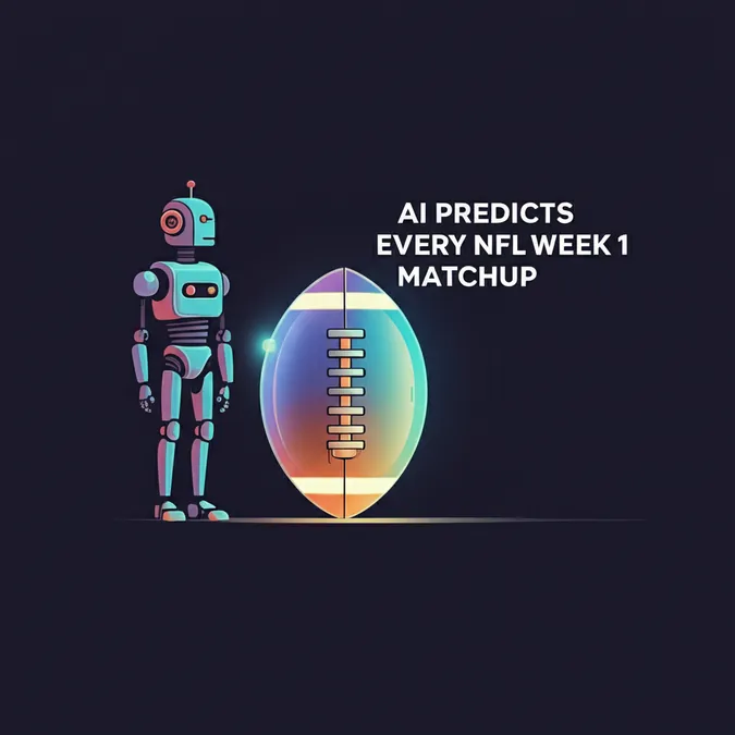 AI Predicts Every NFL Week 1 Matchup