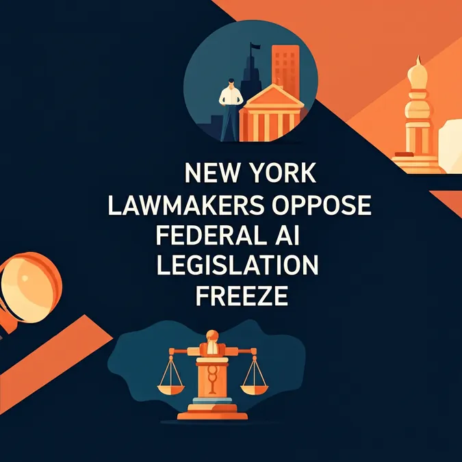 New York Lawmakers Oppose Federal AI Legislation Freeze