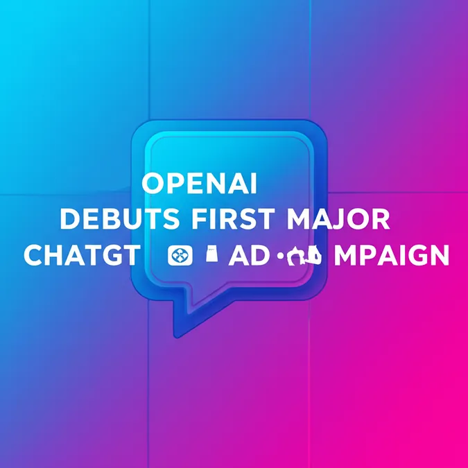 OpenAI Debuts First Major ChatGPT Ad Campaign