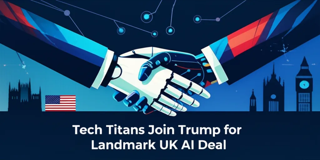 Tech Titans Join Trump for Landmark UK AI Deal