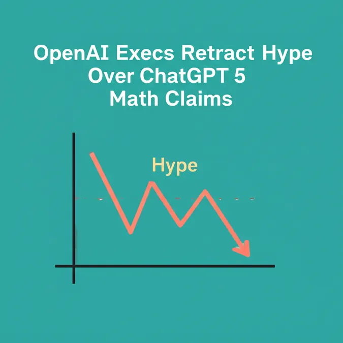 OpenAI Execs Retract Hype Over ChatGPT 5 Math Claims
