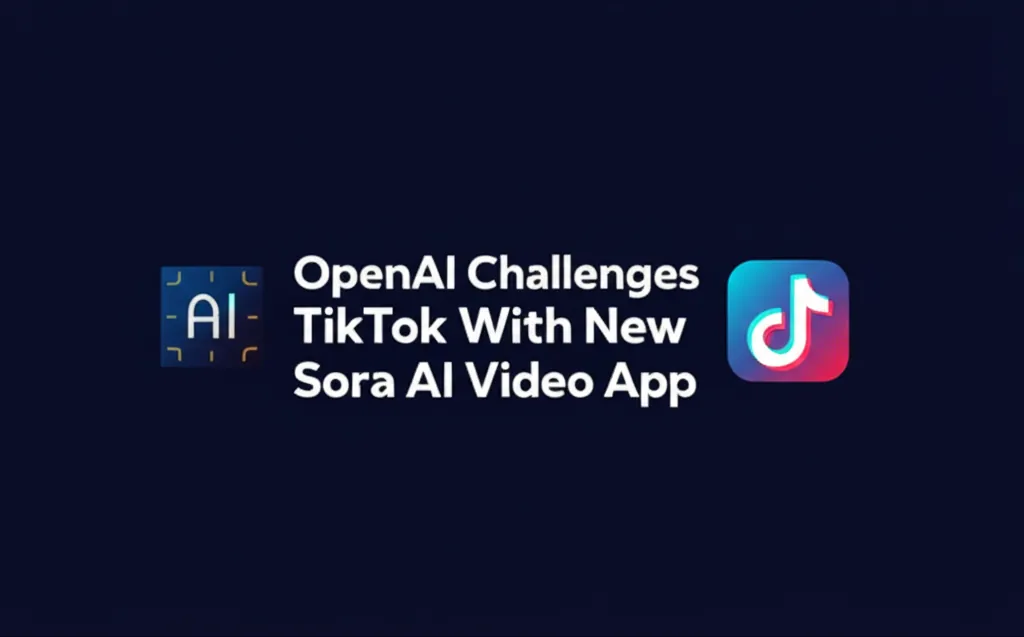 OpenAI Challenges TikTok With New Sora AI Video App