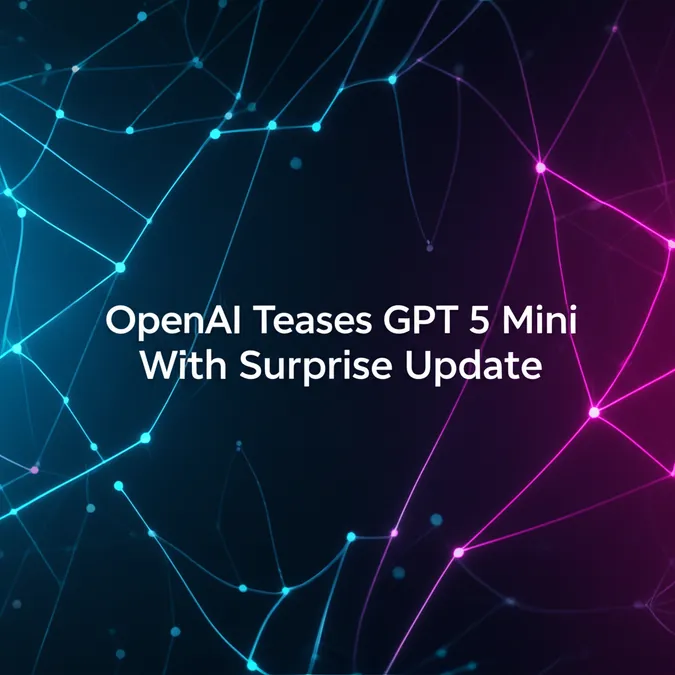 OpenAI Teases GPT 5 Mini With Surprise Update
