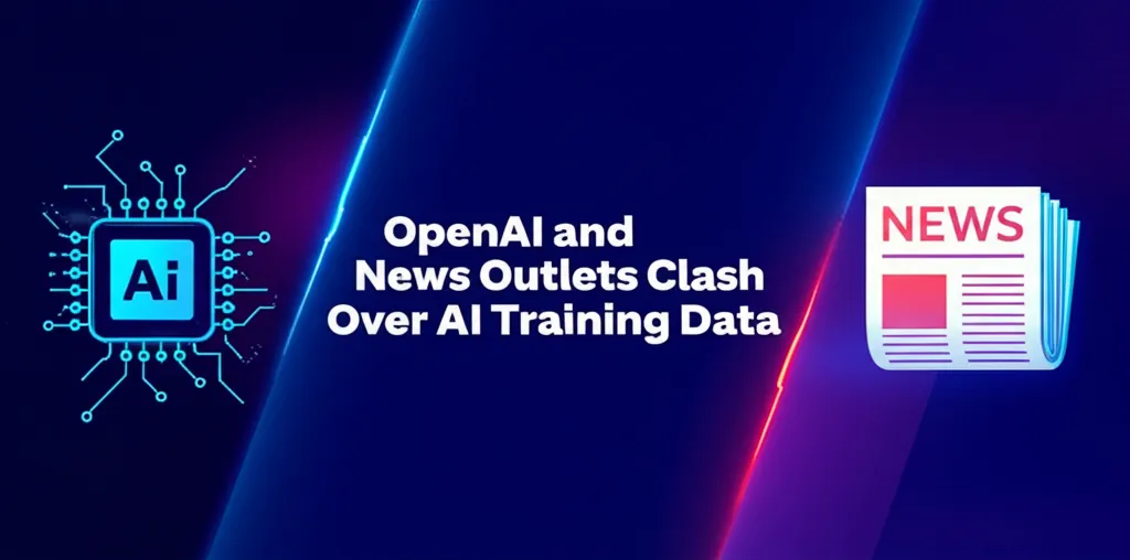 OpenAI and News Outlets Clash Over AI Training Data