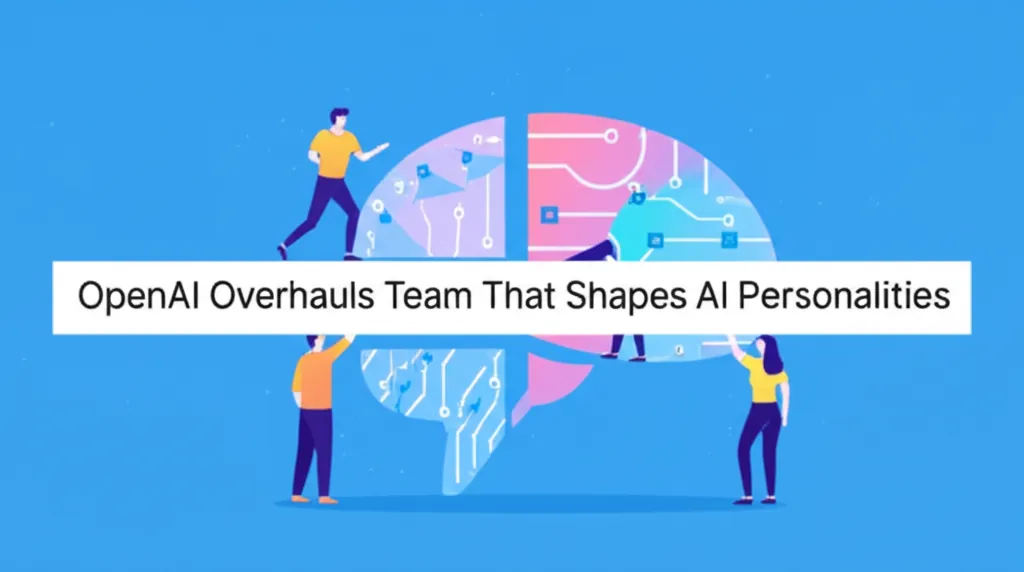 OpenAI Overhauls Team That Shapes AI Personalities