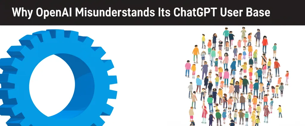 Why OpenAI Misunderstands Its ChatGPT User Base