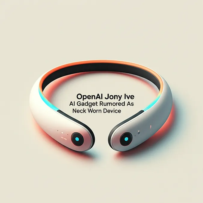 OpenAI Jony Ive AI Gadget Rumored As Neck Worn Device