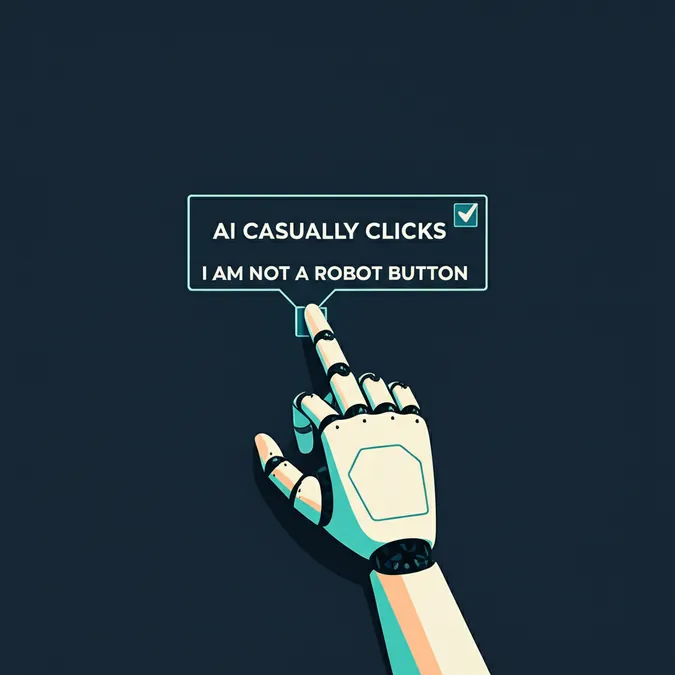 AI Casually Clicks I Am Not A Robot Button