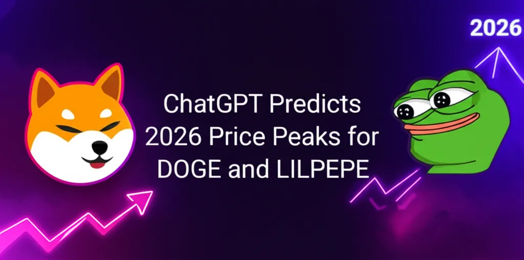 ChatGPT Predicts 2026 Price Peaks for DOGE and LILPEPE